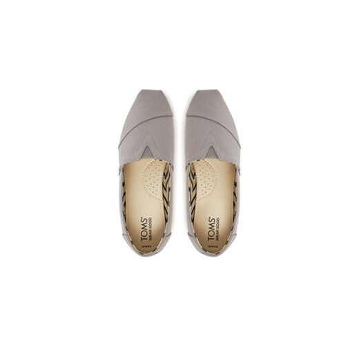 Półbuty Toms Alpargata 10020858 Szary Toms 37_5 eobuwie.pl