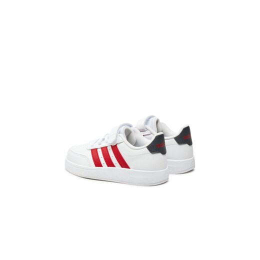 Sneakersy adidas Breaknet 2.0 El C JH6676 Biały 35 eobuwie.pl