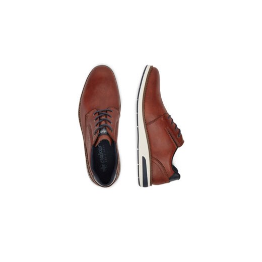 Półbuty Rieker 11303-24 Brązowy Rieker 44 eobuwie.pl