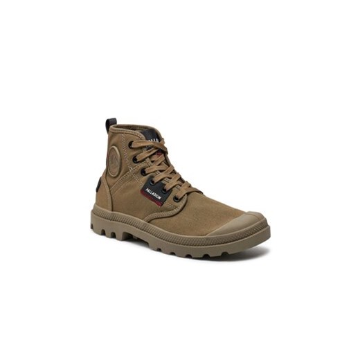 Trapery Palladium Pampa Hi Patch 79117-308-M Zielony Palladium 36 eobuwie.pl