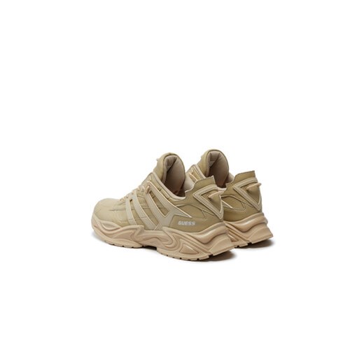 Sneakersy Guess Belluno Low FMTBEL ELE12 Beżowy Guess 45 eobuwie.pl
