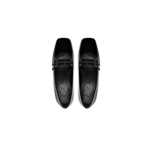 Czółenka AGL Angie Mary Jane D169008PCMOON.0000 Czarny Agl 41 eobuwie.pl