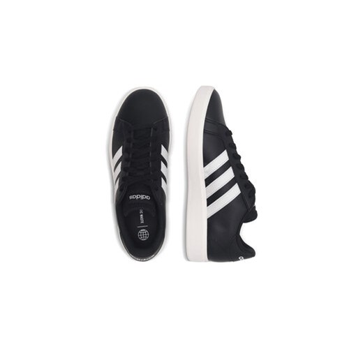 Sneakersy adidas GRAND COURT BASE 2.0 GW9251 Czarny 42_2_3 eobuwie.pl