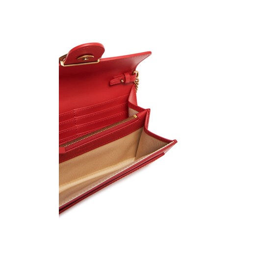Torebka PINKO Love One Wallet C PE 25 PLTT 100062 A0GK Czerwony Pinko 00 eobuwie.pl