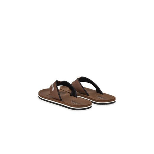 Japonki Tommy Hilfiger Padded Comfort Hilfiger B Sandal FM0FM05440 Brązowy Tommy Hilfiger 40 eobuwie.pl