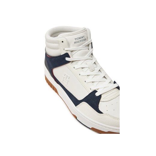Sneakersy Tommy Hilfiger Basket Street FM0FM05210 Biały Tommy Hilfiger 44 eobuwie.pl