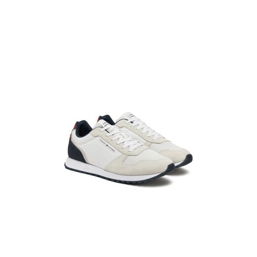Sneakersy Tommy Hilfiger New Runner Eva Mix FM0FM05465 Biały Tommy Hilfiger 45 eobuwie.pl
