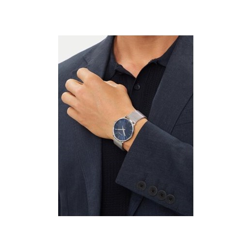 Zegarek Calvin Klein Gent K8M2112N Srebrny Calvin Klein 00 eobuwie.pl