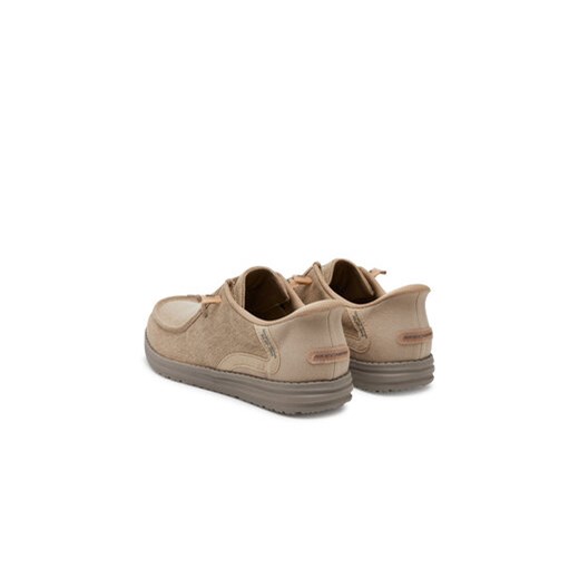 Mokasyny Skechers Melson-Coronado 210959/TPE Beżowy Skechers 40 eobuwie.pl