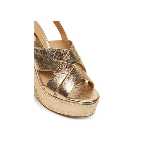 Espadryle MICHAEL Michael Kors Nora 40S5NOHS2M Złoty Michael Michael Kors 39 eobuwie.pl