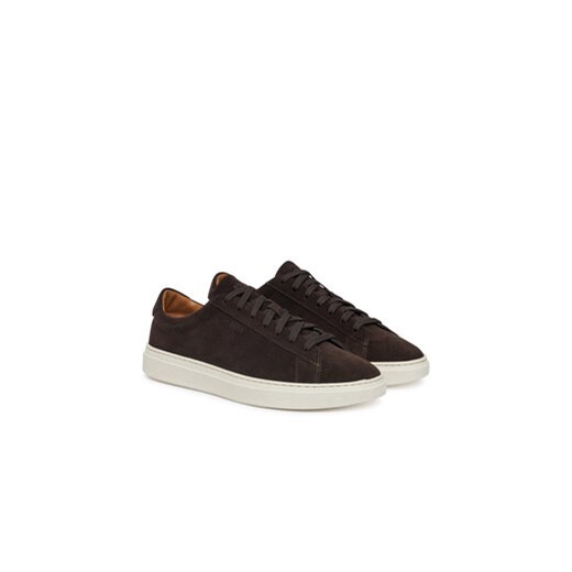 Sneakersy BOSS Kieran 50541868 Brązowy 43 eobuwie.pl