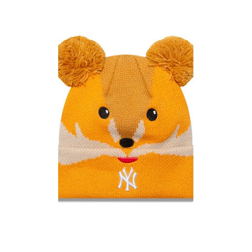 Czapka New Era Tod Animal Pom 60565309 Pomarańczowy New Era OS eobuwie.pl