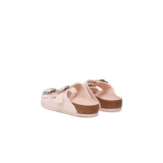 Klapki Birkenstock Arizona Flower Buckle Kids 1029490 S Różowy 28 eobuwie.pl