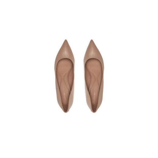 Szpilki Tommy Hilfiger Essential Pointed Pump FW0FW07533 Beżowy Tommy Hilfiger 41 eobuwie.pl