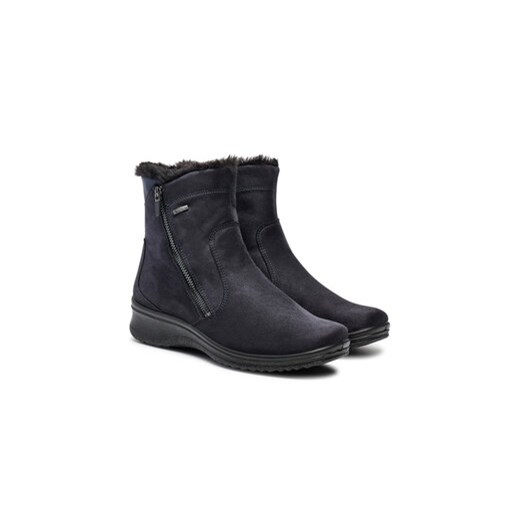 Botki Ara München 12-48501-62 Granatowy Ara 38 eobuwie.pl