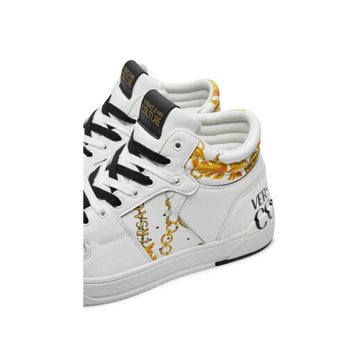 Sneakersy Versace Jeans Couture 77YA3SJ7 Biały 41 eobuwie.pl