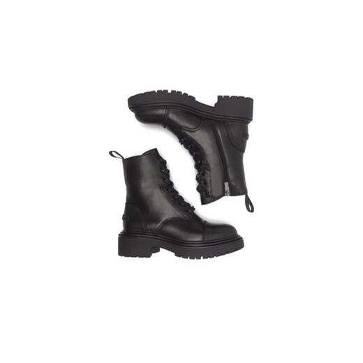 Botki Badura 70307 Czarny 36 eobuwie.pl