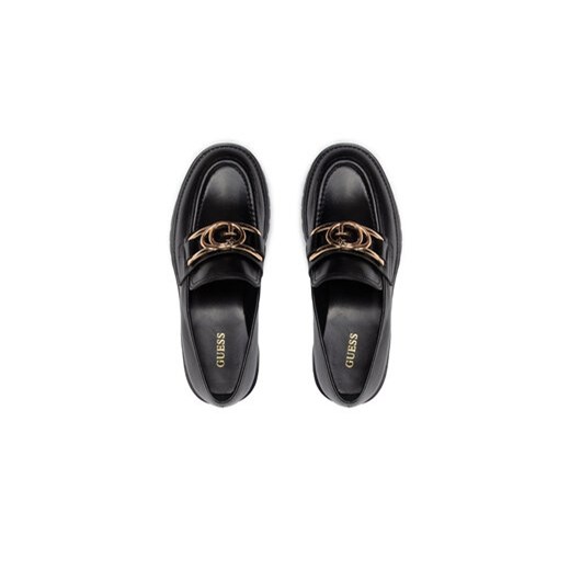 Loafersy Guess Ilary FL7ILR FAL14 Czarny Guess 41 eobuwie.pl