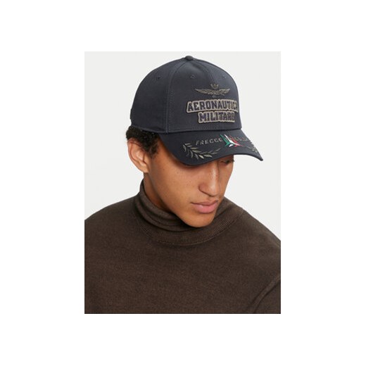 Czapka z daszkiem Aeronautica Militare 242HA1104CT2261 Granatowy Aeronautica Militare 00 eobuwie.pl