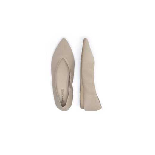 Baleriny JENNY WYL1310-XX Beżowy 40 eobuwie.pl