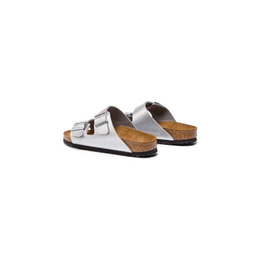 Klapki Birkenstock Arizona Bs 1012283 Srebrny 38 eobuwie.pl
