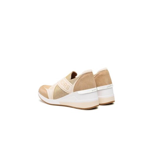 Sneakersy MICHAEL Michael Kors Geena Slip On Trainer 43F3GNFP2D Złoty Michael Michael Kors 40 eobuwie.pl