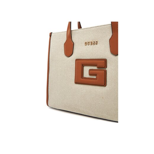 Torebka Guess HWWG91 98220 Beżowy Guess 00 eobuwie.pl