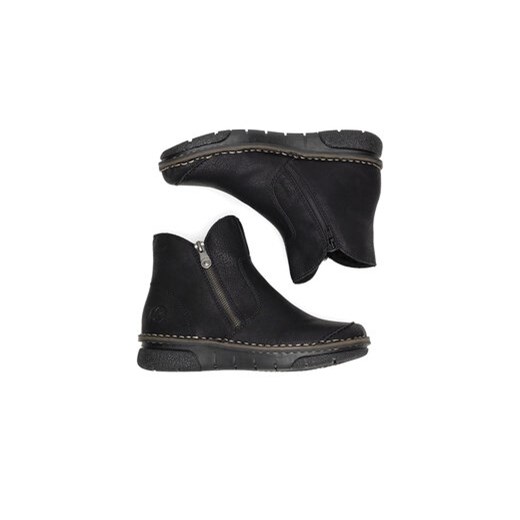 Botki Rieker 73357-00 Czarny Rieker 37 eobuwie.pl