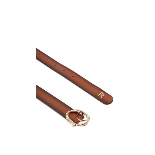 Pasek Damski Tommy Hilfiger Th Chic 2.5 Burnished AW0AW17252 Brązowy Tommy Hilfiger 95 eobuwie.pl