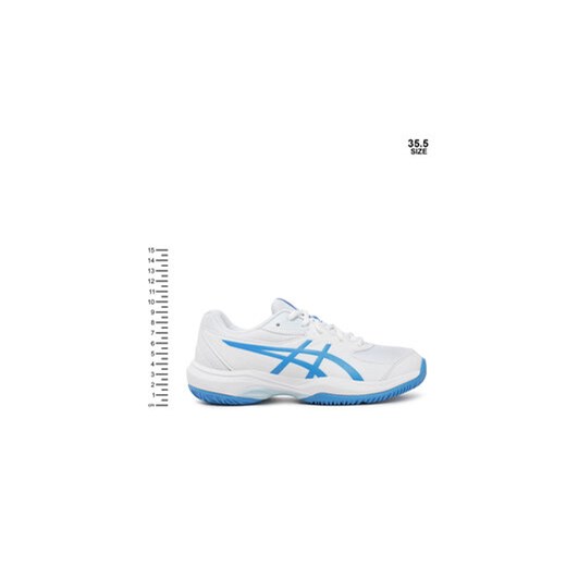 Buty do tenisa Asics Gel-Game Gs 1044A083 Biały 35_5 eobuwie.pl
