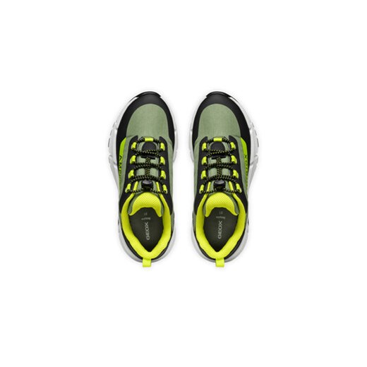 Sneakersy Geox J Flexyper Plus J55LCA 0FU50 C3005 S Zielony Geox 41 eobuwie.pl