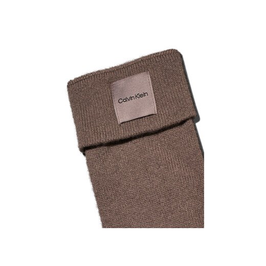 Rękawiczki Damskie Calvin Klein Chunky K60K612619 Szary Calvin Klein 00 eobuwie.pl