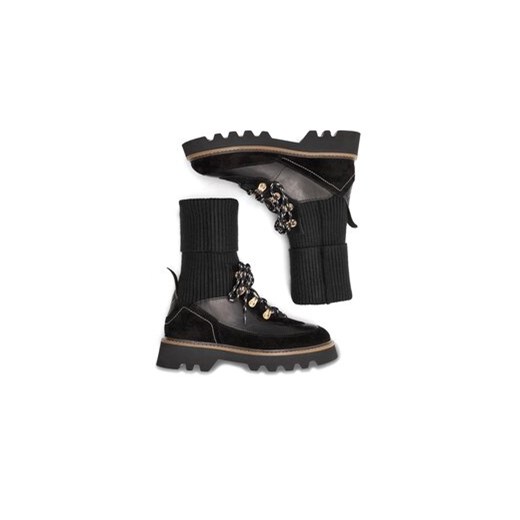 Botki Badura STARK-06W4-023 Czarny 37 eobuwie.pl