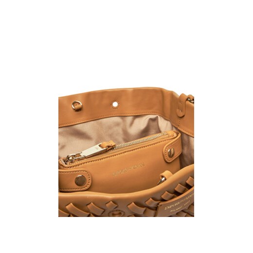 Torebka Emporio Armani EW000361 AF12762 U6164 Brązowy Emporio Armani 00 eobuwie.pl