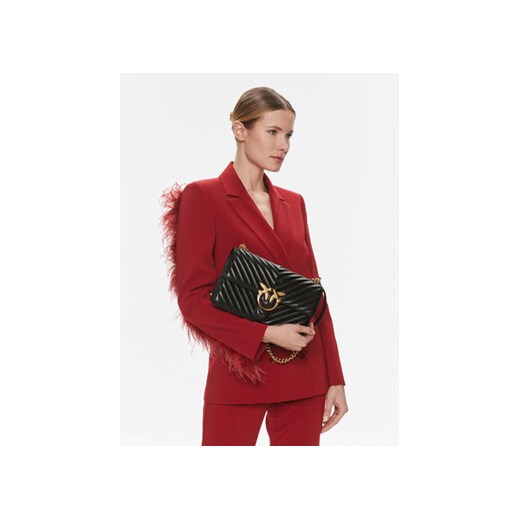 Torebka Pinko Love One Classic Dc. PE 23 PLTT 100941 A0GK Czarny Pinko 00 eobuwie.pl