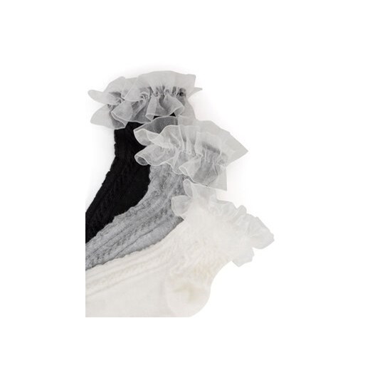 Skarpety JENNY 7KB-004-SS25 (3-pack) Biały 35_38 eobuwie.pl