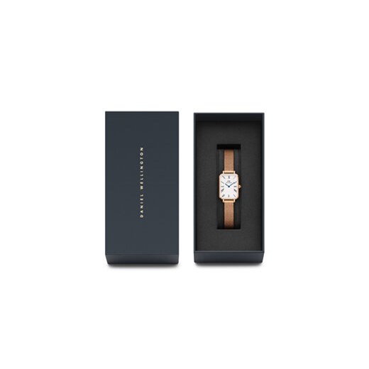 Zegarek Daniel Wellington Quadro Roman Numerals DW00100687 Złoty Daniel Wellington 00 eobuwie.pl