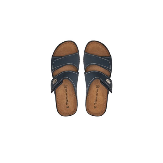 Klapki Tamaris 1-27510-41 Granatowy Tamaris 37 eobuwie.pl