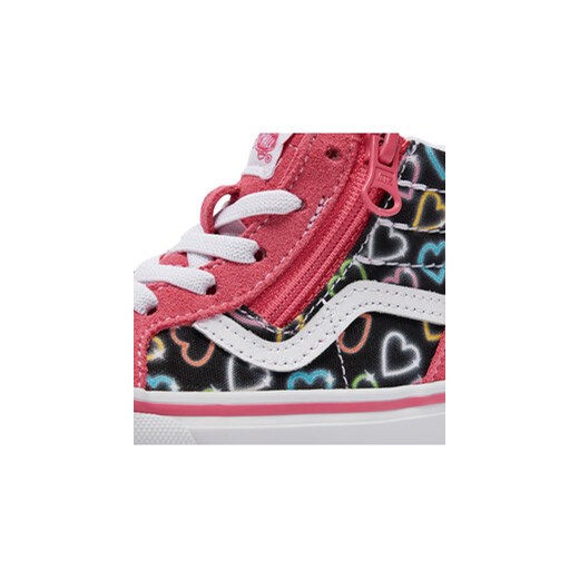 Tenisówki Vans Sk8-Hi Reissue Side Zip VN0007Q3BIY1 Różowy Vans 21_5 eobuwie.pl