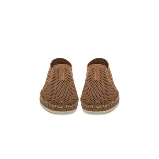 Espadryle Rieker B5297-64 Brązowy Rieker 40 eobuwie.pl