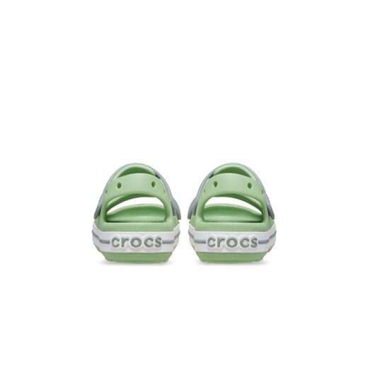 Sandały Crocs Crocband Cruiser Sandal Kids 209423 Zielony Crocs 28_29 eobuwie.pl