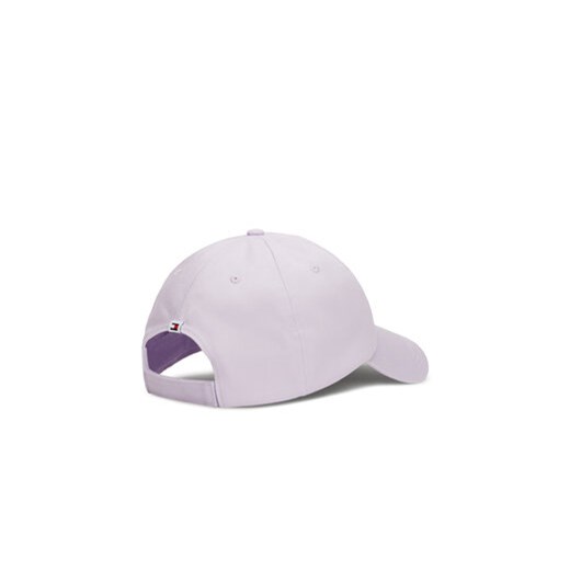 Czapka z daszkiem Tommy Jeans Linear Logo AW0AW15845 Fioletowy Tommy Jeans 00 eobuwie.pl