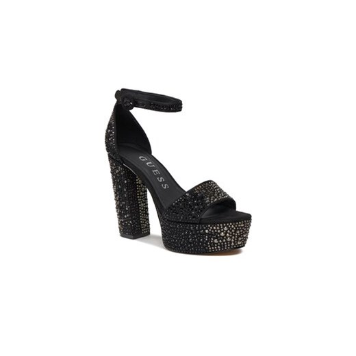 Sandały Guess Setone FLPSTE ESU03 Czarny Guess 41 eobuwie.pl