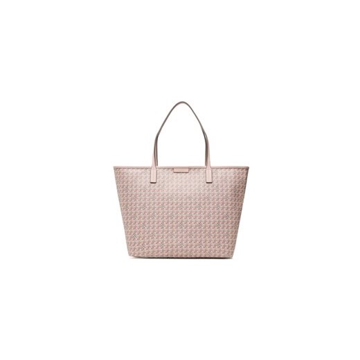 Torebka Tory Burch Basketweave Tote 145634 Różowy Tory Burch 00 eobuwie.pl