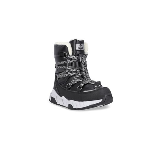 Śniegowce ZigZag Turriea Kids Boot WP Z234122 Czarny Zigzag 31 eobuwie.pl