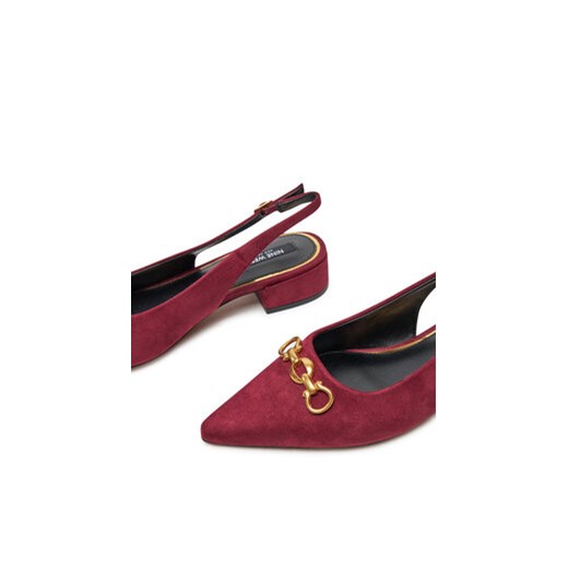 Sandały Nine West WFA2991-1 Bordowy Nine West 37 eobuwie.pl