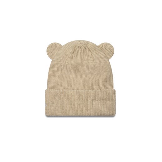Czapka New Era Teddy Bear Ears Cuff Knit Beanie 60580874 Beżowy New Era OS eobuwie.pl