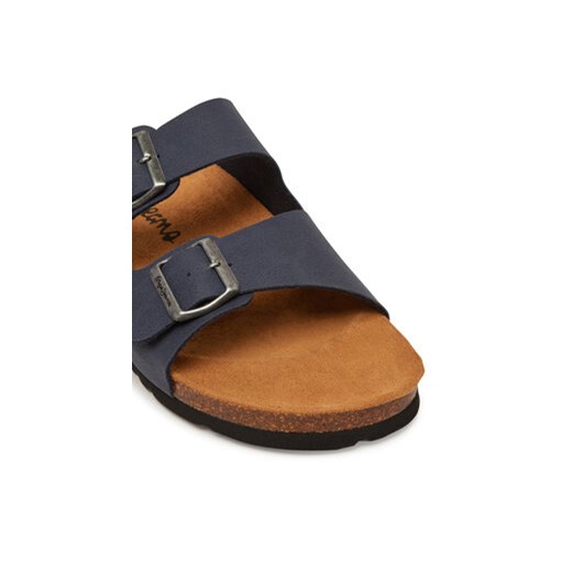 Klapki Pepe Jeans PMS90110 Granatowy Pepe Jeans 44 eobuwie.pl