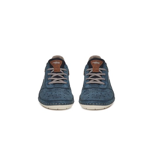 Półbuty Rieker 07506-16 Granatowy Rieker 45 eobuwie.pl