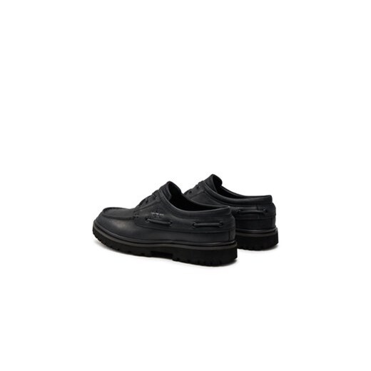 Półbuty Calvin Klein Jeans Hybrid Boat Shoe Slipon Lh Btw YM0YM00937 Czarny 41 eobuwie.pl